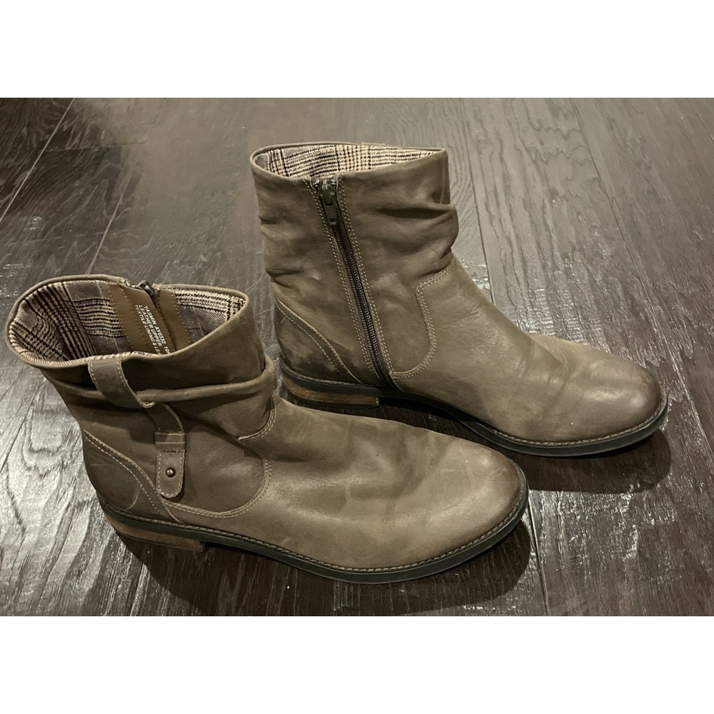 Abeo Womens 10 N Yasmin Leather B.I.O.system Orthotic Ankle Boots Comfort Preppy